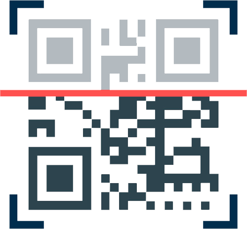 QR Code Illustration